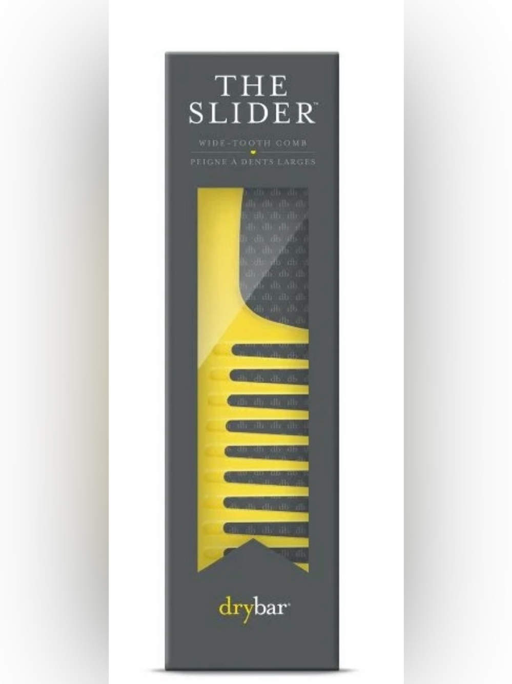 Drybar The Slider Wide-Tooth Comb in Yellow